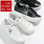 Calvin Klein カルバンクライン スニーカー VULC FLATFORM LACEUP LOW LTH YW0YW00847 レディース レザー 厚底 ローカット シューズ 靴 カラー2色