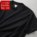 BOTTEGA VENETA ボッテガヴェネタ Tシャツ 731254 VF1U0 メンズ 半袖 クルーネック コットン 無地 ロゴステッチ 731254VF1U01000