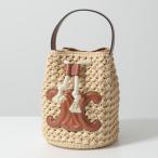 CELINE セリーヌ かごバッグ TEEN DRAWSTRING ティーン ドローストリング 196532EY8.02NT レディース Triomphe トリオンフ ハンドバッグ ラフィア