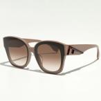 FENDI フェンディ サングラス FE40098F レディース バタフライ型 セルフレーム フルリム メタルロゴ アイウェア 45F