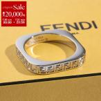 FENDI フェンディ リング 7AJ755 B08 メンズ FFロゴ 指輪 アクセサリー FF柄 ズッカ柄 F0TH0/PALLADIUM