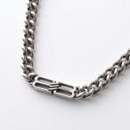 BALENCIAGA バレンシアガ ネックレス BB ICON 723052 TZ99I メンズ グルメット BBロゴ チェーン アクセサリ 0911 723052TZ99I0911