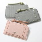 FENDI フェンディ コインケース PEEKABOO ピーカブー 8M0489 AURN レディース カードケース フラグメントケース レザー ミニ財布 カラー2色