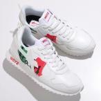 ショッピングred W6YZ ウィズ スニーカー JET-M. ジェットエム 2013560 56 メンズ ローカット ペイント ロゴ シューズ 靴 2N38/WHITE-RED-GREEN