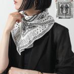 HERMES エルメス スカーフ CARRE カレH 70×70 H942669S ブリッド・ガラ・バンダナ・ドット シルク ストール ギャザー フリル ロゴ ケース付き 01