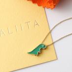 ALIITA アリータ ネックレス DINO BOLD ENAMEL NECKLACE ROLO レディース 恐竜 モチーフ エナメル ペンダント アクセサリー K8000/PISTACCHIO-GREEN