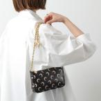 Marine Serre マリーン セル ハンドバッグ Moon Canvas Core WBA018A RWOV0030 レディース クラッチバッグ 三日月 モチーフ 鞄 IT99/INVERSE-TAN