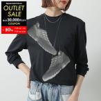 ショッピングマルジェラ MM6 × SALOMON エムエムシックス メゾンマルジェラ サロモン コラボ Tシャツ S52GC0346 M20101 スニーカープリント カットソー 900 S52GC0346M20101900