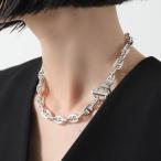 HERMES エルメス ネックレス シェーヌダンクル Chaine dancre MM 36コマ H101262B アンカーチェーン チョーカー シルバー925 ロゴ刻印 SILVER