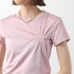 LOEWE ロエベ Tシャツ S359Y22X71 レディース 半袖 アナグラム カットソー コットンブレンド ロゴT 刺繍 クルーネック スモールフィット 7140/PINK
