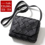 BOTTEGA VENETA ボッテガヴェネタ ショルダーバッグ DIAGO ディアゴ 795637 V4FV1 メンズ マキシイントレチャート 鞄 8803/BLACK-SILVER 795637V4FV18803