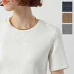 S MAX MARA エス マックスマーラ 半袖 Tシャツ TUBO トゥーボ レディース カットソー クルーネック スキューバ ジャージー コットンブレンド カラー4色