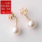 TORY BURCH トリーバーチ ピアス Pearl Front-Back Earring パール フロントバック 171097 レディース ダブルT アクセサリー 137/TORY-GOLD