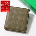 BOTTEGA VENETA ボッテガヴェネタ 二つ折り財布 749400 VCPQ4 メンズ イントレチャート レザー ミニ財布 小銭入れなし 2877