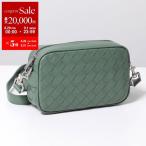 BOTTEGA VENETA ボッテガヴェネタ ショルダーバッグ 765911 V2HL1 メンズ ミニ イントレチャート レザー カメラバッグ 鞄 3269/ALOE-SILVER
