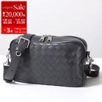 BOTTEGA VENETA ボッテガヴェネタ ショルダーバッグ 755923 V2HL1 メンズ イントレチャート レザー カメラバッグ スモール 鞄 2077/ARDOISE-SILVER