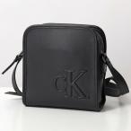 Calvin Klein カルバンクライン ショルダーバッグ SCULPTED IMPRESSION REPORTER 18 LV04G3157G メンズ クロスボディ エンボスロゴ 鞄 UB1/Black