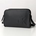 Calvin Klein カルバンクライン ショルダーバッグ SCLPTD IMPRSSN CMR B LV04G3159G メンズ クロスボディ メッセンジャーバッグ ロゴ 鞄 UB1/BLACK