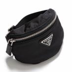 PRADA プラダ ミニポーチ 2TT095 2DMK レディース RE-NYLON リナイロン トライアングルロゴ 小物入れ アームバンド F0002/NERO 2TT095_2DMK_F0002
