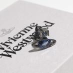 Vivienne Westwood ヴィヴィアンウエストウッド ピアス ALLIE 6201034Q 02S179 レディース 片耳販売 オーブ クリスタル装飾 S179/Ruthnium-DenimBlue