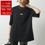 MARNI マルニ Tシャツ HUMU0223X6 UTCZ57 レディース オーガニックコットン クルーネック カットソー ちびロゴT ワンポイント 五分袖