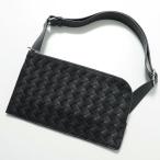 BOTTEGA VENETA ボッテガヴェネタ ボディバッグ 755569 V1EC3 メンズ イントレチャート レザー クロスボディ ベルトバッグ 鞄 8803 755569V1EC38803