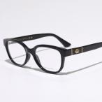 GUCCI グッチ メガネ GG1115O レディース ウェリントン型 フルリム セルフレーム GGロゴ めがね 眼鏡 ダテ アイウェア 001/BLACK-TRANSPARENT