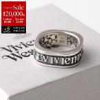 Vivienne Westwood ヴィヴィアンウエストウッド リング 64040143 メンズ オーブ ロゴ アンティーク調 アクセサリー 指輪 Q001/SILVER