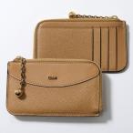 Chloe クロエ コインケース カードケース SPHERE スフィア CH25AP982P88 レザー フラグメントケース ミニ財布 ロゴチャーム メタルロゴ 268