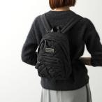 MARC JACOBS マークジェイコブス バックパック M0016679 レディース キルティング ナイロン ミニ リュック ロゴ 軽量 鞄 001/BLACK