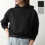 MARNI KIDS マルニ キッズ パーカー M01552 M00V1 レディース ガールズ プルオーバー フーディー クロップド丈 スウェットシャツ ロゴバンド カラー2色