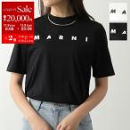 MARNI KIDS マルニ キッズ Tシャツ M01601 M00RF レディース ガールズ 半袖 ロゴ コットン クルーネック カラー2色