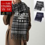 WEEKEND MAX MARA ウィークエンド マックスマーラ マフラー PAGELLA パゲッラ レディース ストール チェック柄 ロゴ フリンジ 大判 カラー2色