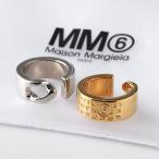 MM6 エムエムシックス メゾンマルジェラ カフリング SM6UQ0103 P8371 メンズ ナンバリング ロゴ 指輪 イヤーカフ 2way アクセサリー カラー2色