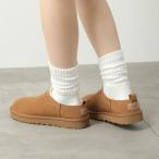 ショッピングクラシック UGG アグ スリッポン CLASSIC MICRO クラシック マイクロ 1173891 レディース スウェード シープスキン ムートン 撥水 シューズ CHE