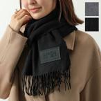 N°21 ヌメロヴェントゥーノ マフラー 6901 6942 レディース フリンジ ストール ウール ロゴ カラー2色