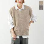 ショッピングmarc TRICOTS JEAN MARC トリコットジーンマーク ニットベスト VARTOUI レディース Vネック モヘア混 カラー2色