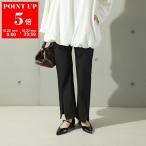 YENN イエン フレアパンツ WARMER FRONT SLIT PT Y254-31113 レディース スリット ジャージー ストレッチ イージーパンツ 裏起毛 ブラック