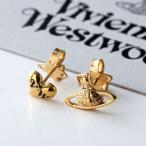 ショッピングヴィヴィアン Vivienne Westwood ヴィヴィアンウエストウッド ピアス LEODARIA レオダリア 6201036G レディース オーブ ハート ロゴ アシンメトリー  R221/GOLD