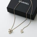 CHANEL シャネル ネックレス ABG556 B21218  レディース リボンモチーフ チェーン ペンダント ココマーク CCマーク アクセサリー U2248