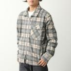 ショッピングmoncler MONCLER モンクレール シャツジャケット 2F00019 89B55 メンズ チェック ウールブレンド ブルゾン ロゴ F09