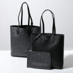 ショッピングフェラガモ FERRAGAMO フェラガモ トートバッグ 24 1680 メンズ レザー リバーシブル モノグラムパターン ポーチ付き ロゴ 鞄 001/NERO