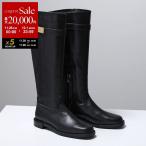 ショッピングSTUART StuartWeitzman スチュアート・ワイツマン ロングブーツ SW BUCKLE BOOT SC716 レディース スペイン製 メタルロゴバックル 靴 Black