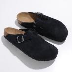 ショッピングビルケン BIRKENSTOCK ビルケンシュトック サンダル Boston BS ボストン 1027142 0060901 メンズ レギュラー幅 スウェード ベロア レザー シューズ 靴 カラー2色