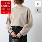 FRED PERRY フレッドペリー スウェットシャツ Tipped Sweatshirt G1148 レディース トレーナー ローレルリース刺繍 クロップド丈 カラー2色