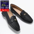 COACH コーチ ローファー SCLPT C スカルプテッド CCD67 レディース レザー シューズ 靴 BLK