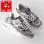 D.A.T.E. デイト スニーカー FUGA DRAGON フーガ レディース スウェード レザー 厚底 ロゴ 靴 GREY