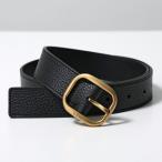 LOEWE ロエベ ベルト ROUNDED SOFT ラウンド ソフト E619Z26X53 レディース レザー 1206/BLACK/GOLD