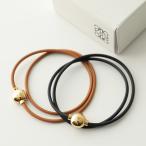 ショッピングブレスレット LOEWE ロエベ ブレスレット PEBBLE ペブル JJ07240X01 レディース アナグラム チューブラーレザーストラップ 3連 アクセサリー カラー2色