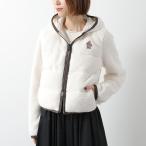 MONCLER GRENOBLE モンクレール グルノーブル パーカー 8G00022 899ML レディース ジップアップ ブルゾン ジャケット パディング入り ロゴ ショート丈 034